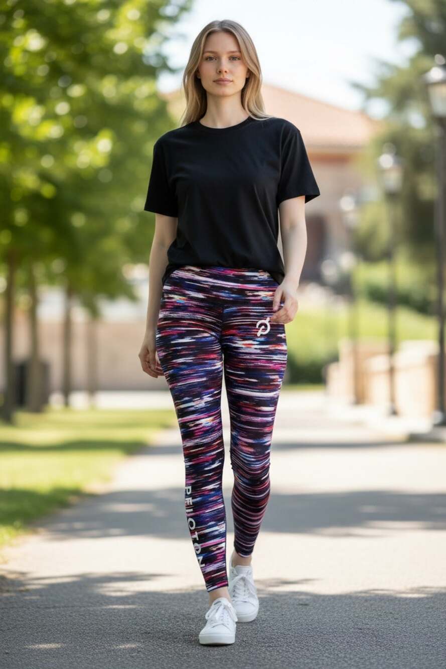 PELOTON Leggings Size S Reversible Workout Athletic Activewear